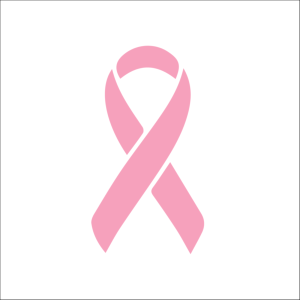 Pink Screen Printed Breast Cancer Awareness Ribbons - Image 2